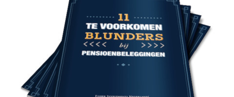 Voorkom deze 11 blunders bij uw pensioenbeleggingen